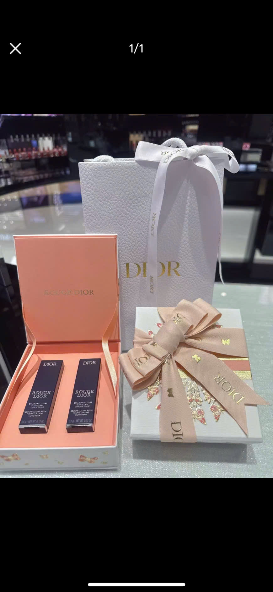Hộp/Case Đựng Son DIOR Lunar New Year 2025 (vừa Dior Rouge, Dior Glow, Dior Kem Laquer Fullsize)