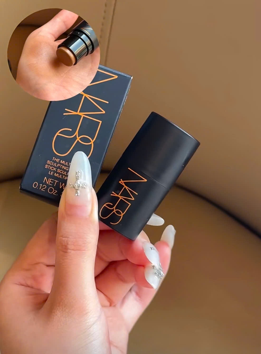 Phấn Tạo Khối Dạng Thỏi Nars The Multiple Sculpting Contour Stick Tone Laguna 3.5g