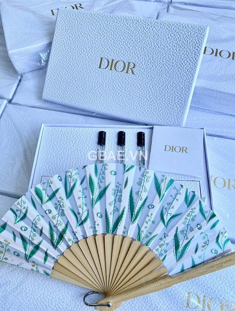 Set Quạt DIOR & Nước Hoa Lucky Wind Chime