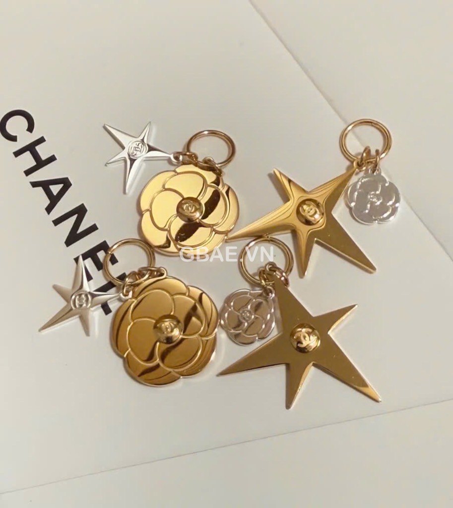 Dây Chuyền CHANEL Kèm Túi Vải Hãng