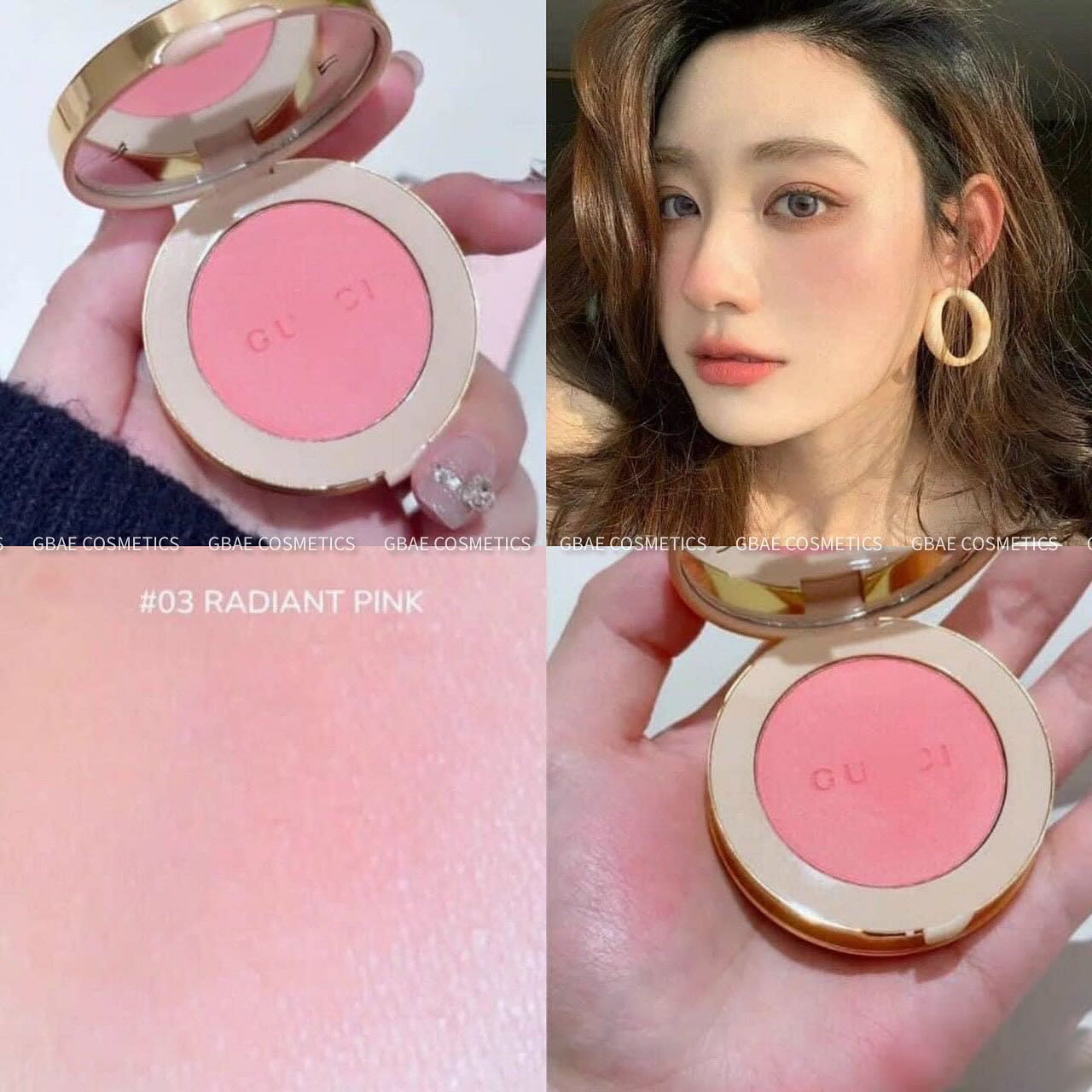 Má Hồng GUCCI De Beaute 5.5g (Gucci Blush)