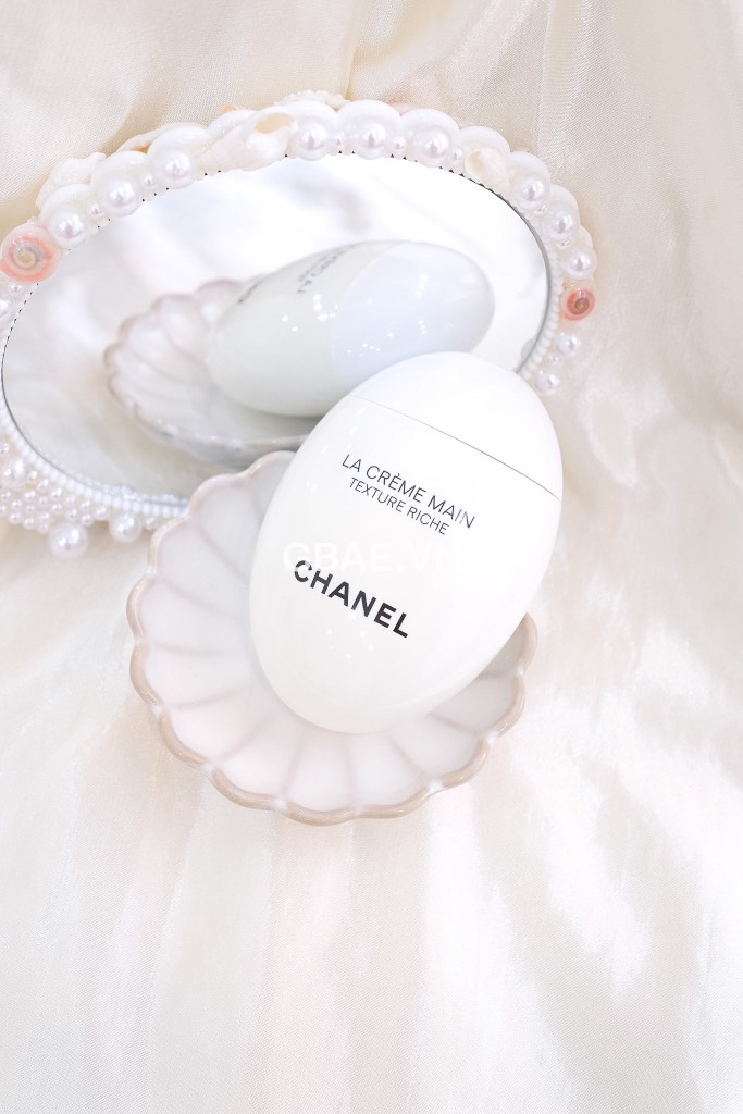 Túi Pouch CHANEL Denim Đựng Kem Tay Fullbox Limited Pouch