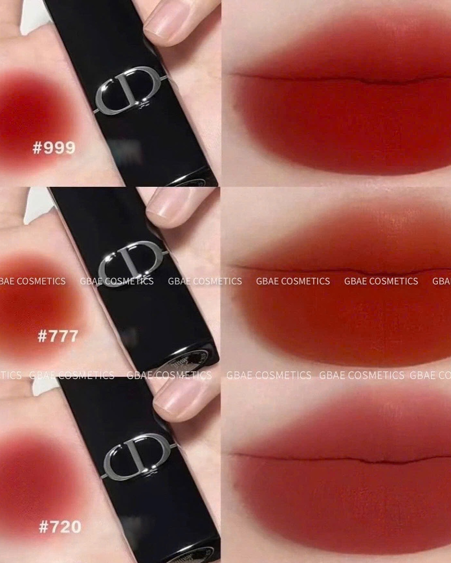 Set son DIOR full size Limited Edition Case Hồng 2024