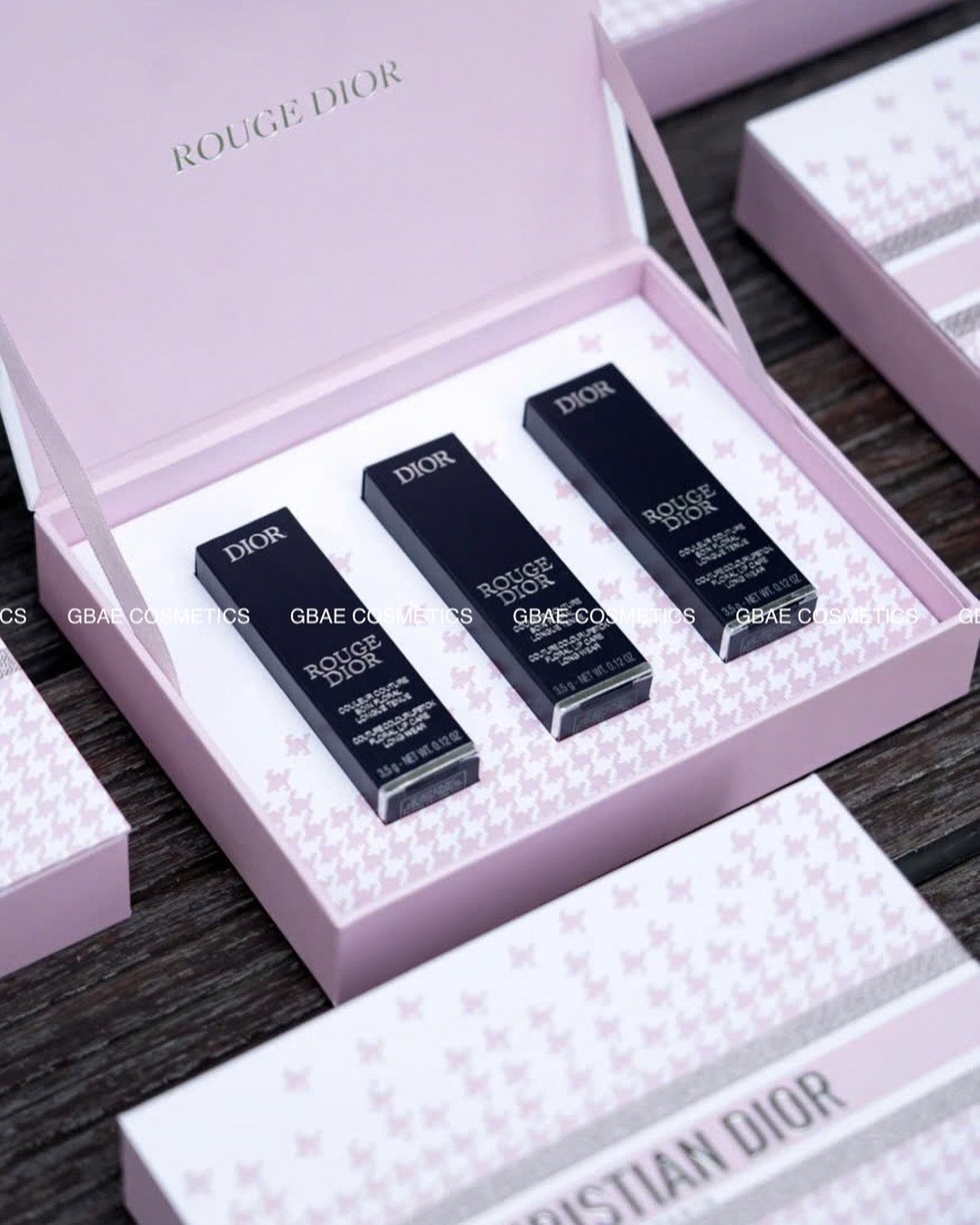Set son DIOR full size Limited Edition Case Hồng 2024