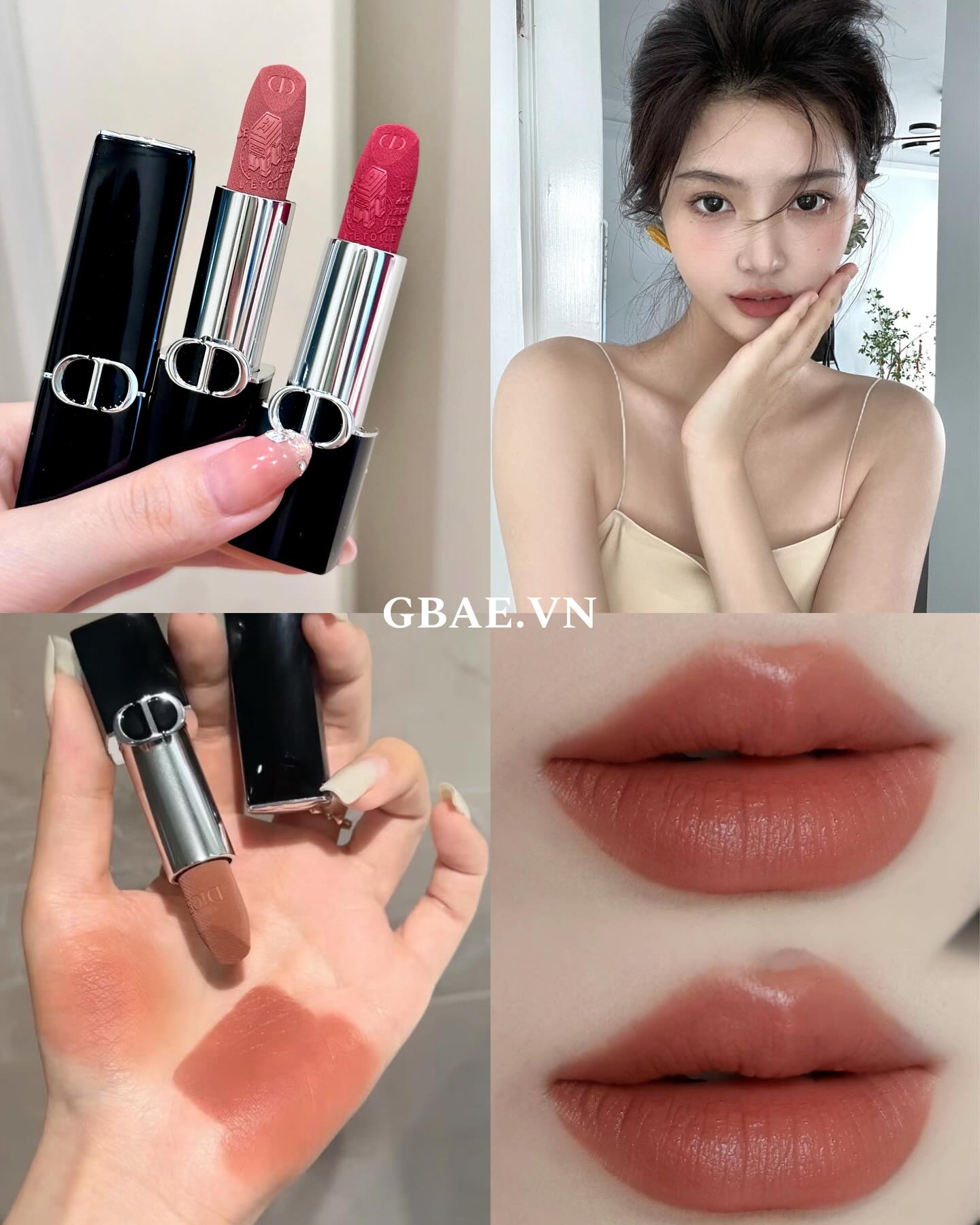 Set Son Rouge DIOR Holiday Limited 2024 3pcs x1,5g