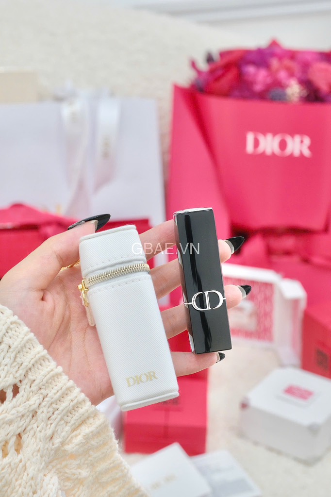 Set Son DIOR ROUGE 720 Kèm Pouch Đựng Son Gift Set Limited 2025