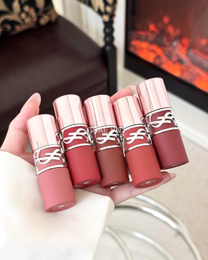 Son Kem YSL Lovenude Lip Stain Fullbox