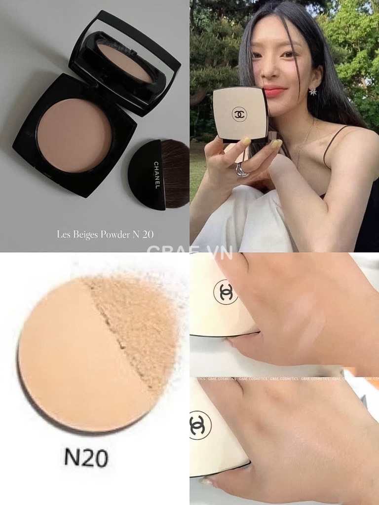 Phấn Nén Chanel Les Beiges Healthy Glow Sheer Powder