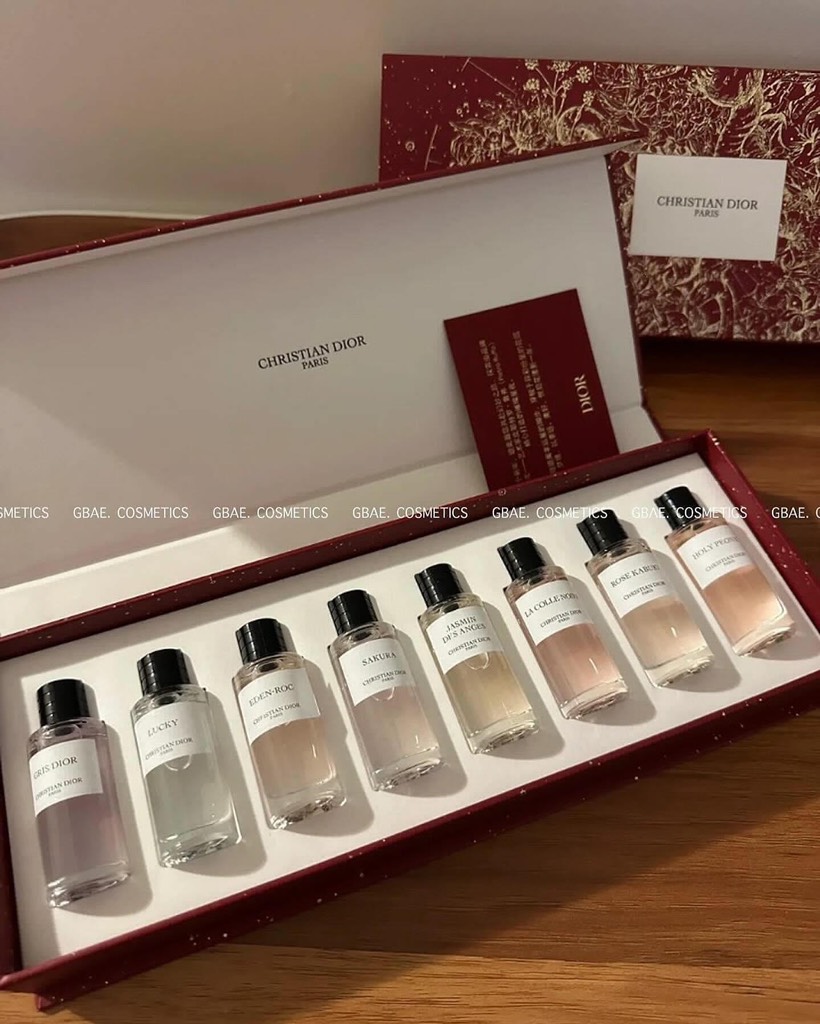 Set Nước Hoa Dior Discovery Phiên Bản Giới Hạn- Lunar New Year 8ml x 8pcs