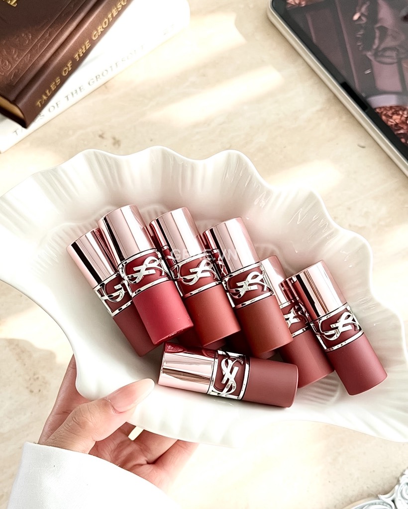 Son Kem YSL Lovenude Lip Stain Fullbox