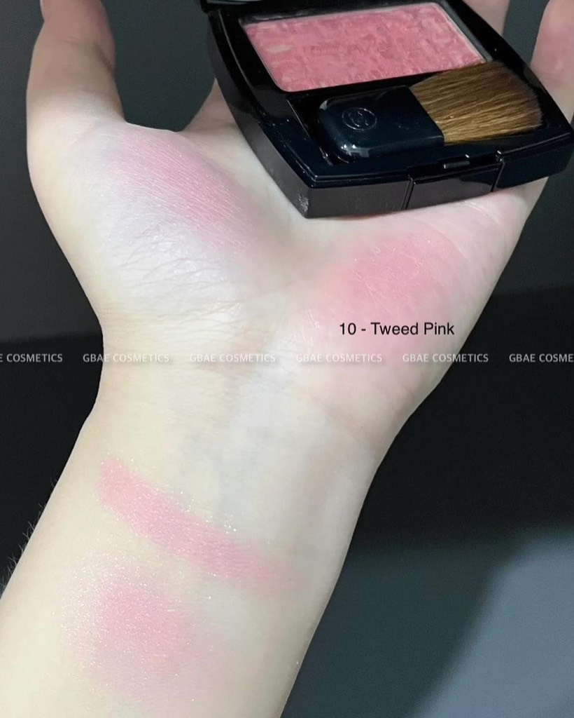 Má Hồng Blush CHANEL Les Tisages Dou Tweed Effect