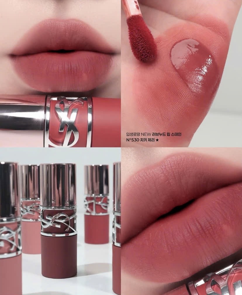 Son Kem YSL Lovenude Lip Stain Fullbox