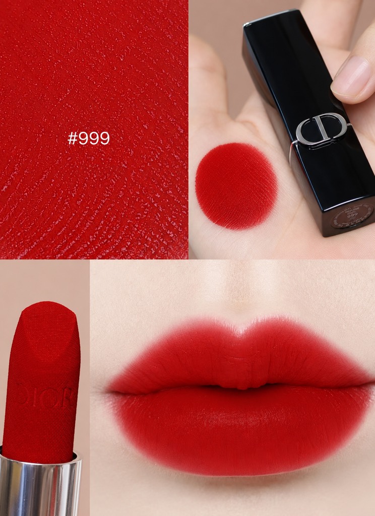 Set 3 Son Dior Rouge Kèm Túi Pouch Đựng Gift VIP 2026 - Limited Edition Fullbox
