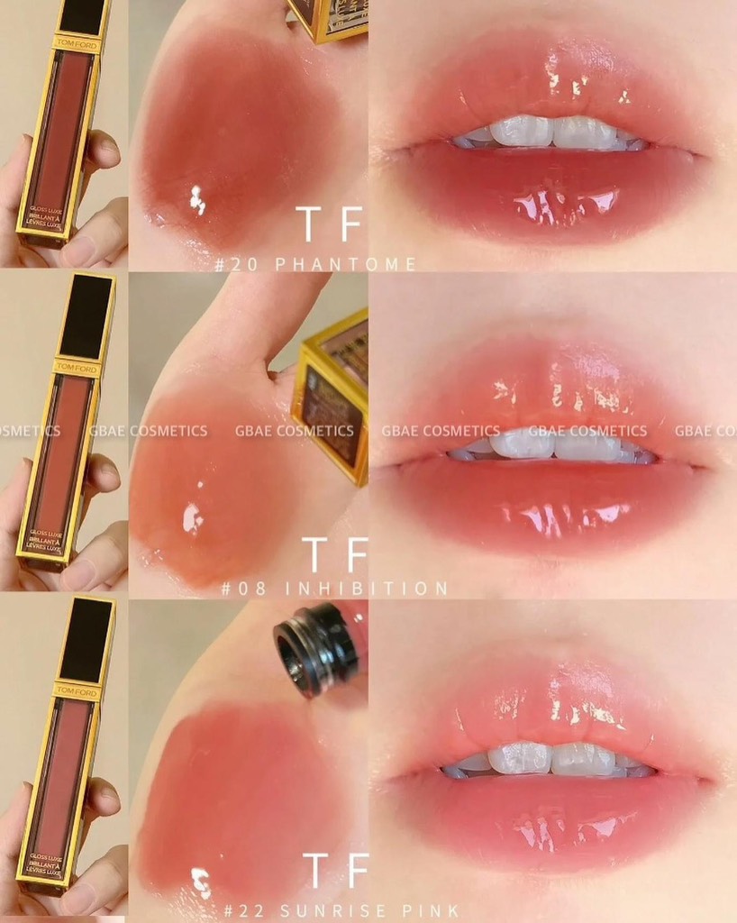 Son TOM FORD Gloss Luxe Brilliant À Lèvres Luxe (VỎ TRẮNG)