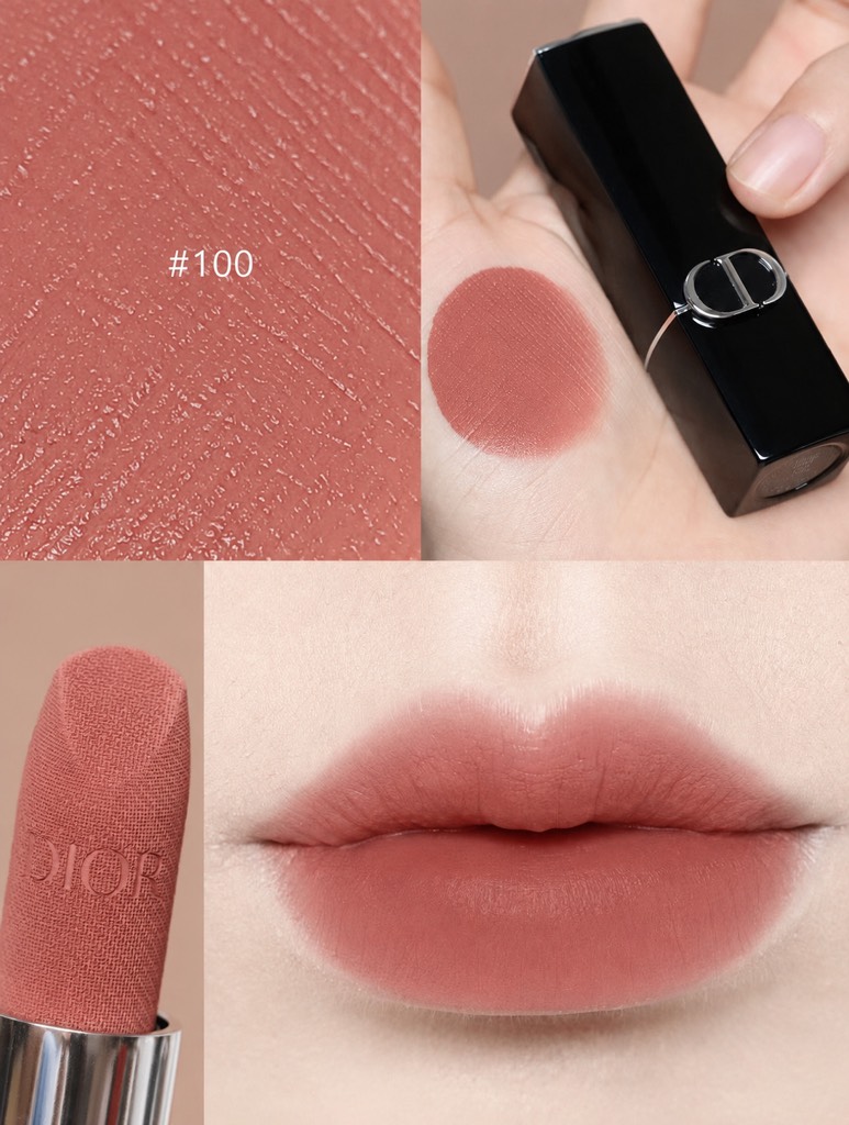 Set 3 Son Dior Rouge Kèm Túi Pouch Đựng Gift VIP 2026 - Limited Edition Fullbox
