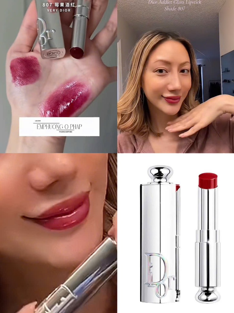 Son DIOR Addict Glass Lipstick 2.7g Fullbox