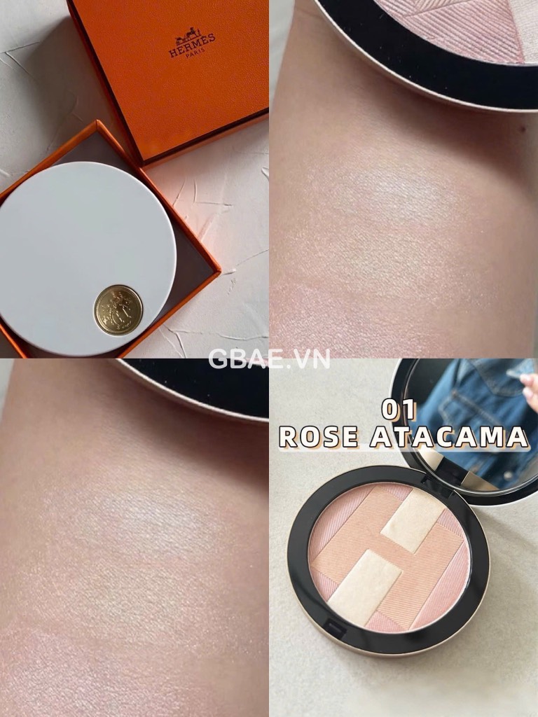 Phấn Phủ Nén HERMES Plein Air Iridescent Mineral Powder