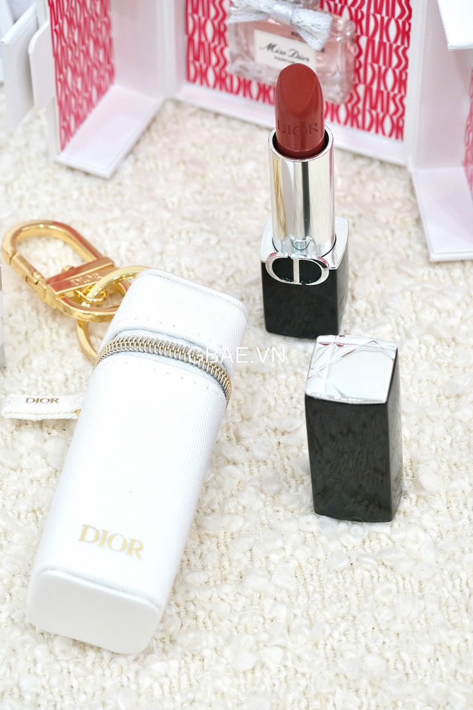Set Son DIOR ROUGE 720 Kèm Pouch Đựng Son Gift Set Limited 2025