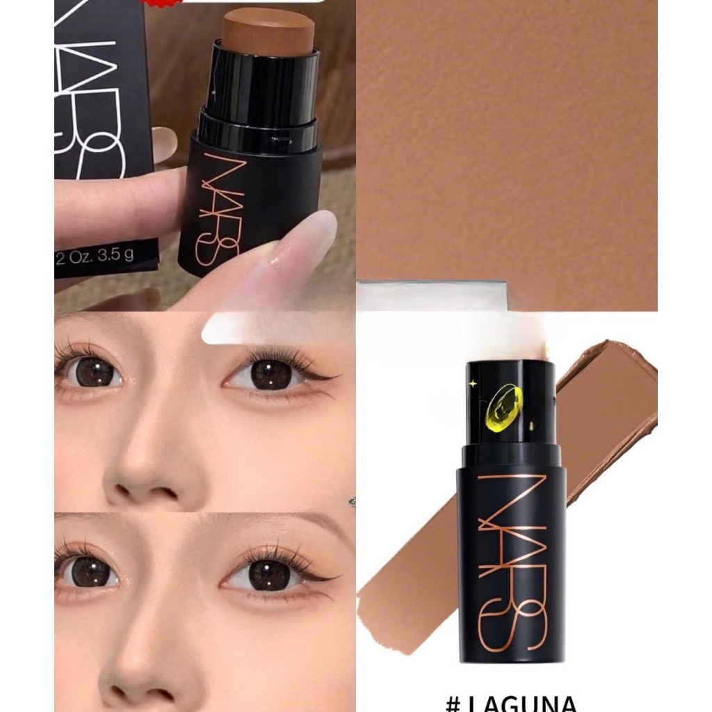 Phấn Tạo Khối Dạng Thỏi Nars The Multiple Sculpting Contour Stick Tone Laguna 3.5g