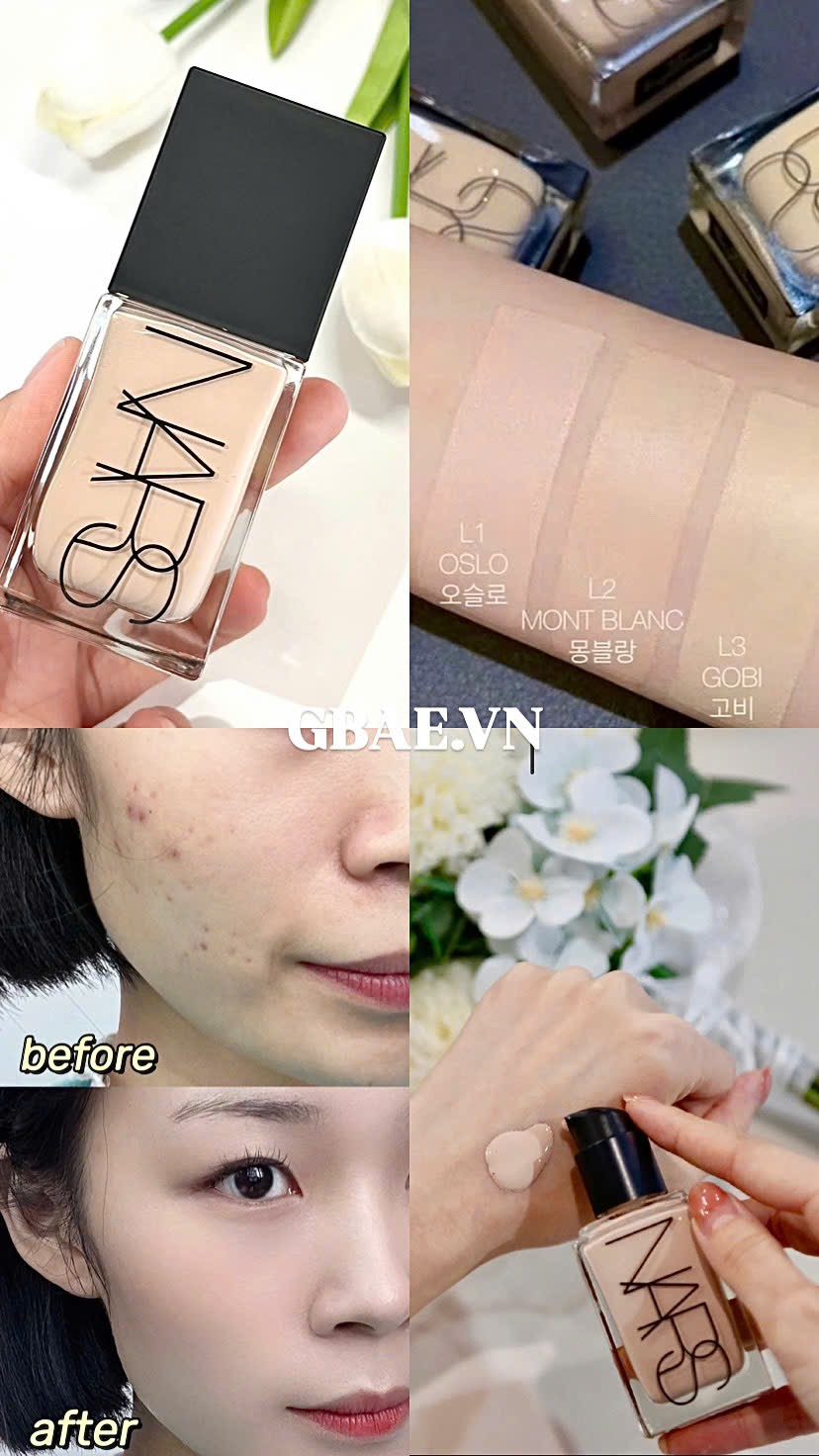Kem Nền NARS Fond De Teint Réflécchissant La Lumière 30ml