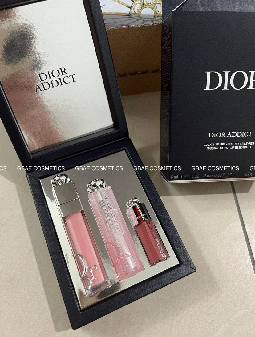 Set Son Dưỡng 3 Cây DIOR ADDICT Fullbox