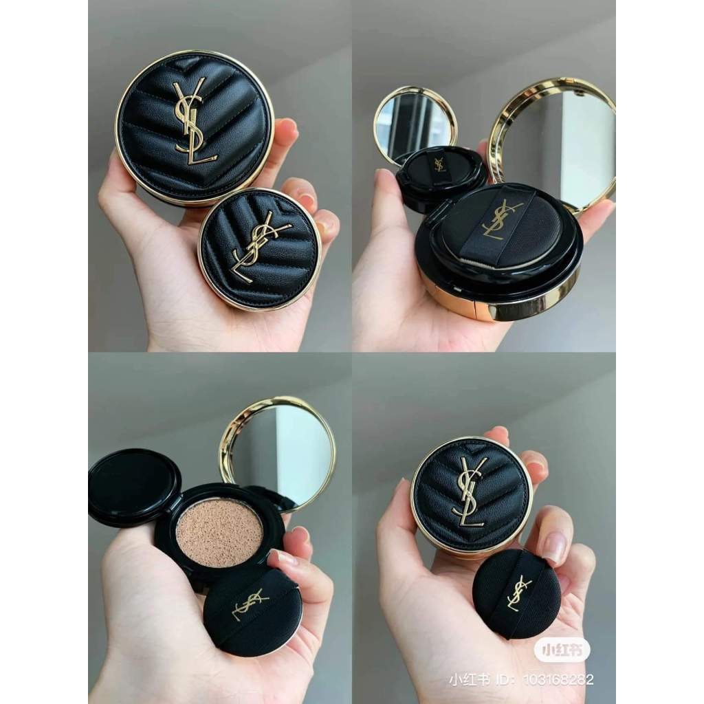 Cushion YSL Vỏ Đen Le Cushion Encre De Peau Luminous Matte