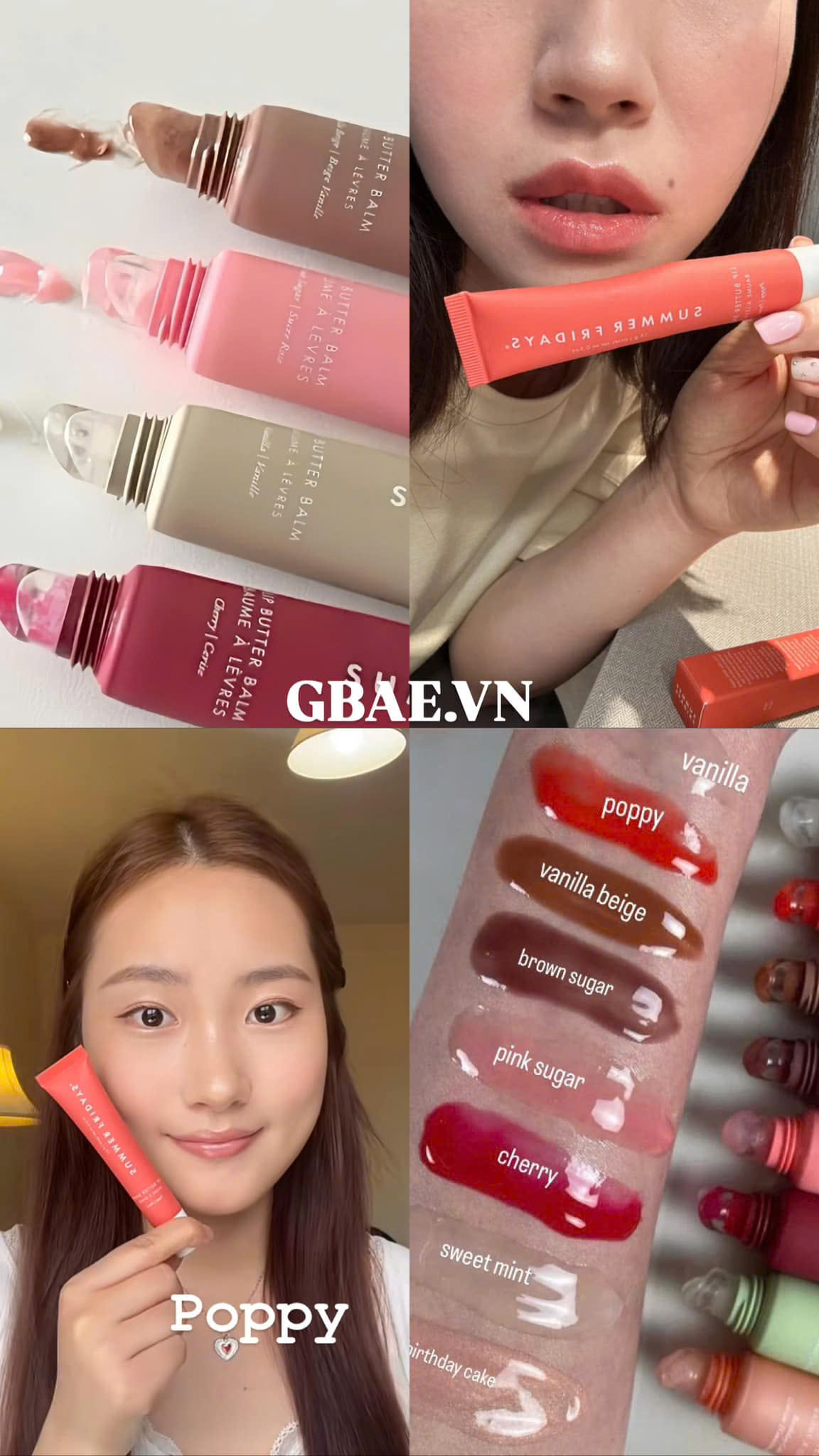 Summer Fridays The Mini Lip Butter Balm Set