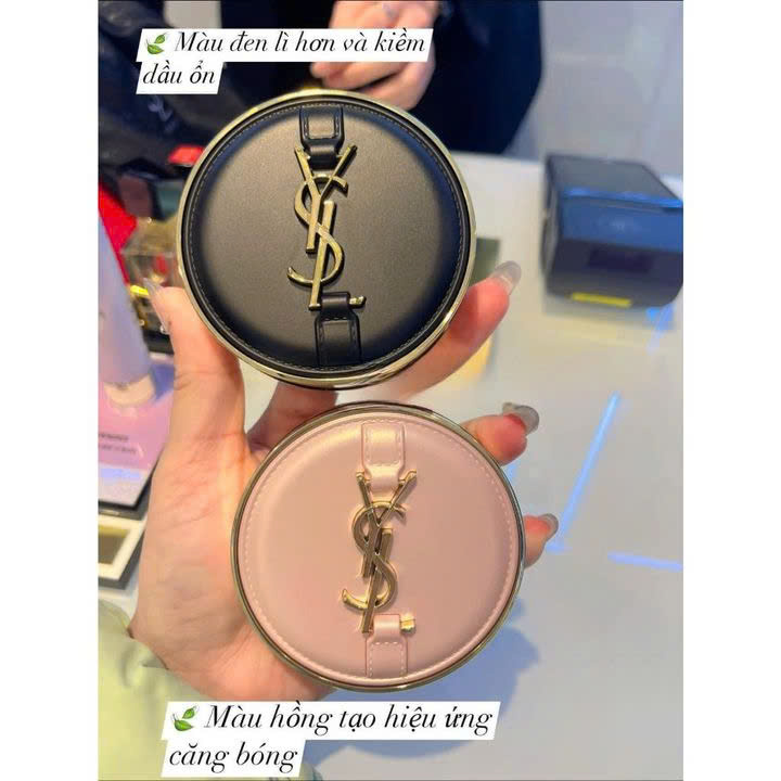 Cushion YSL Vỏ Đen Le Cushion Encre De Peau Luminous Matte