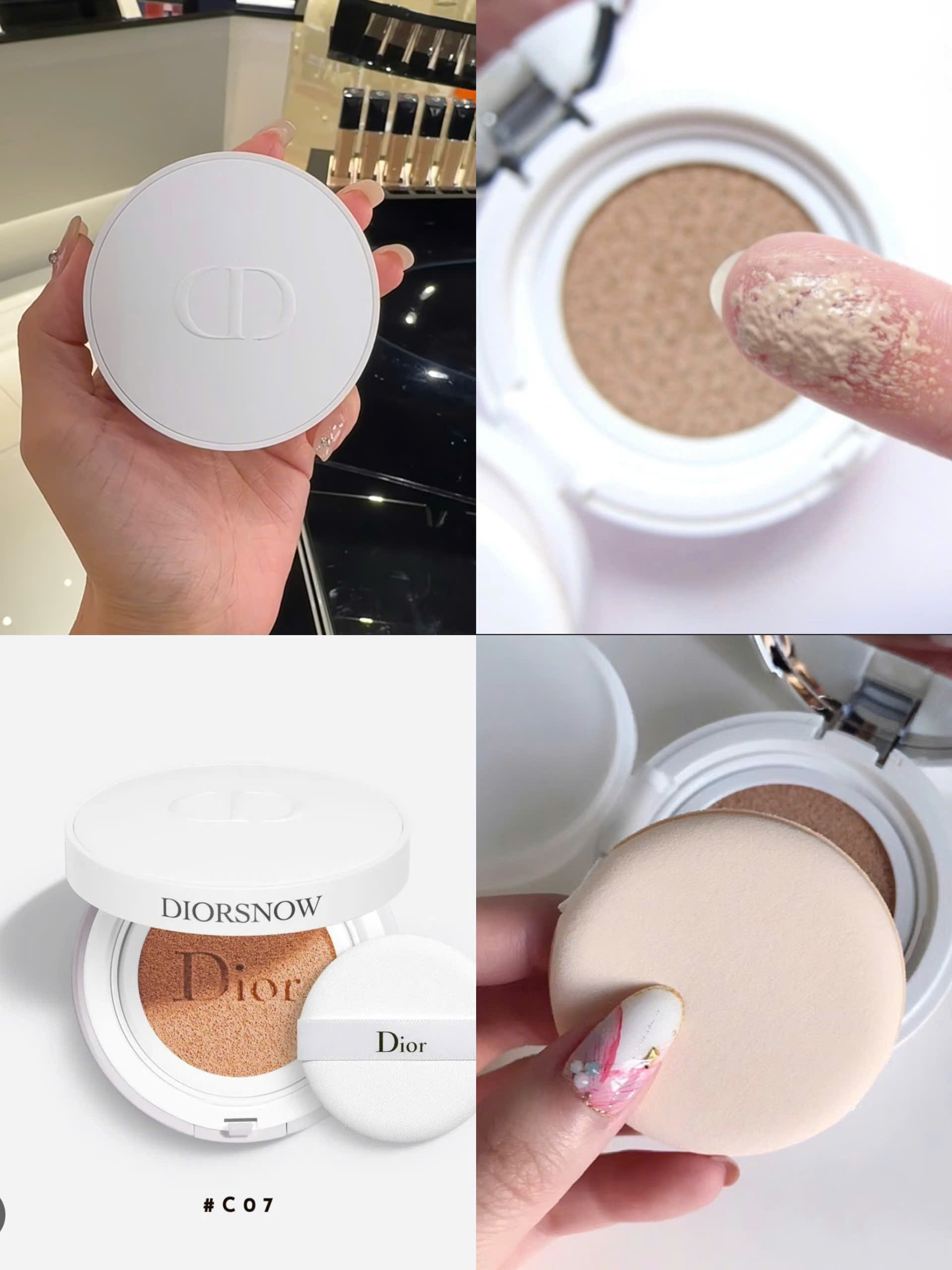 Phấn nước DIOR Snow UV Shield Cushion SPF 50++ (kèm lõi refill)