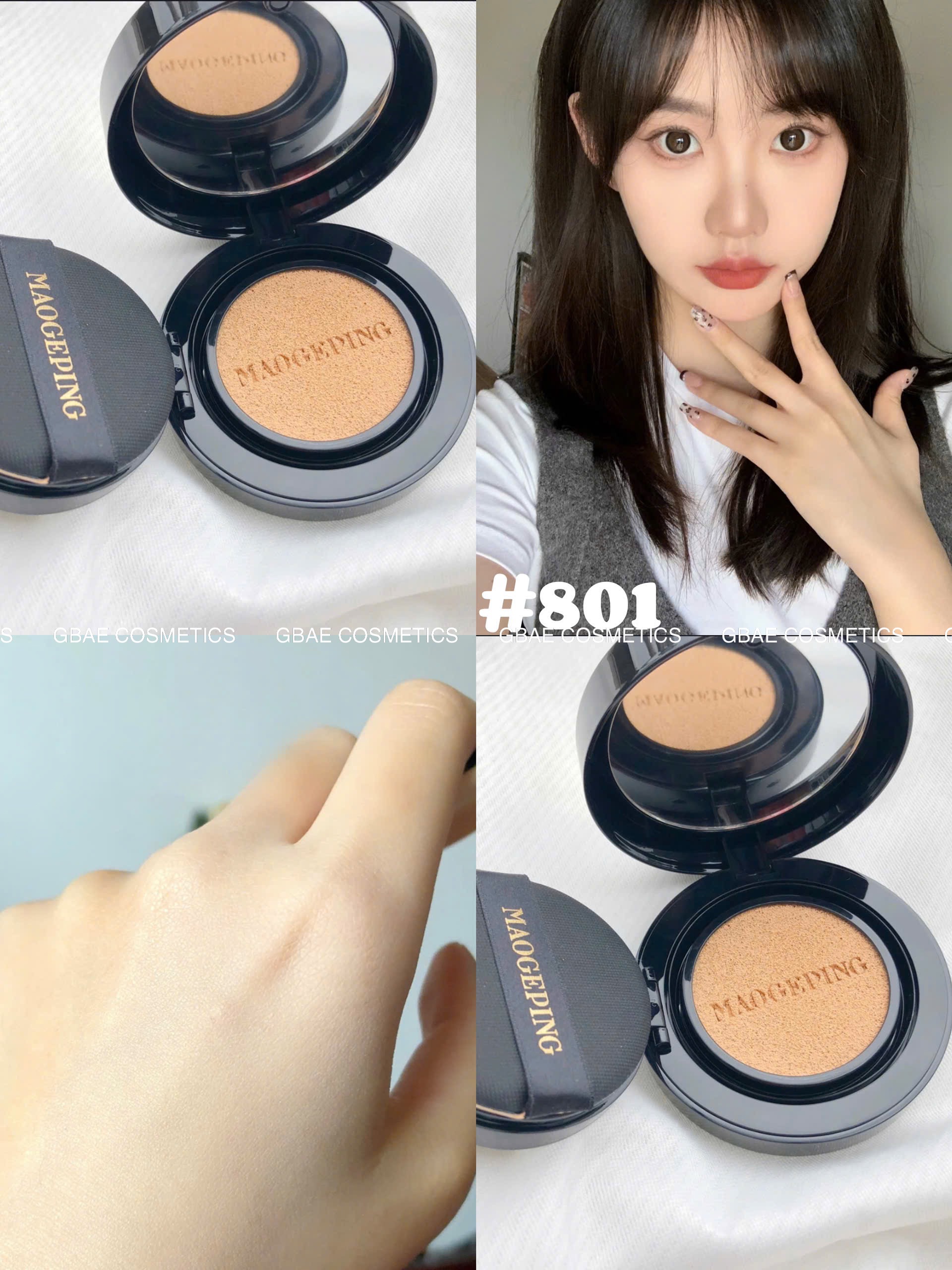 Cushion Maogeping Caviar Liquid Foundation SPF30PA+++(kèm lỗi)