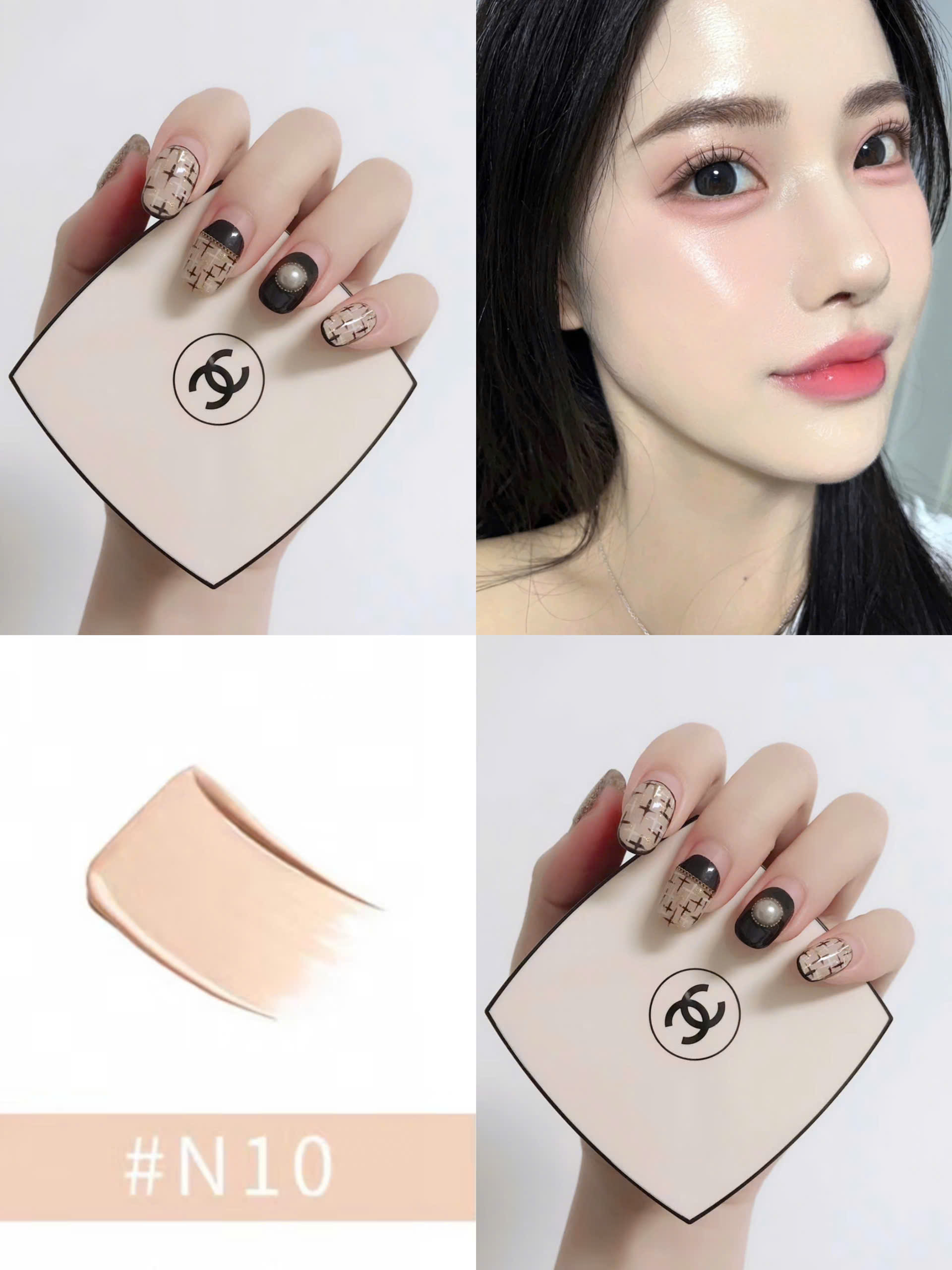 Phấn Nước/Cushion Chanel Les Beiges Healthy Glow Gel Touch Foundation SPF 25 PA++