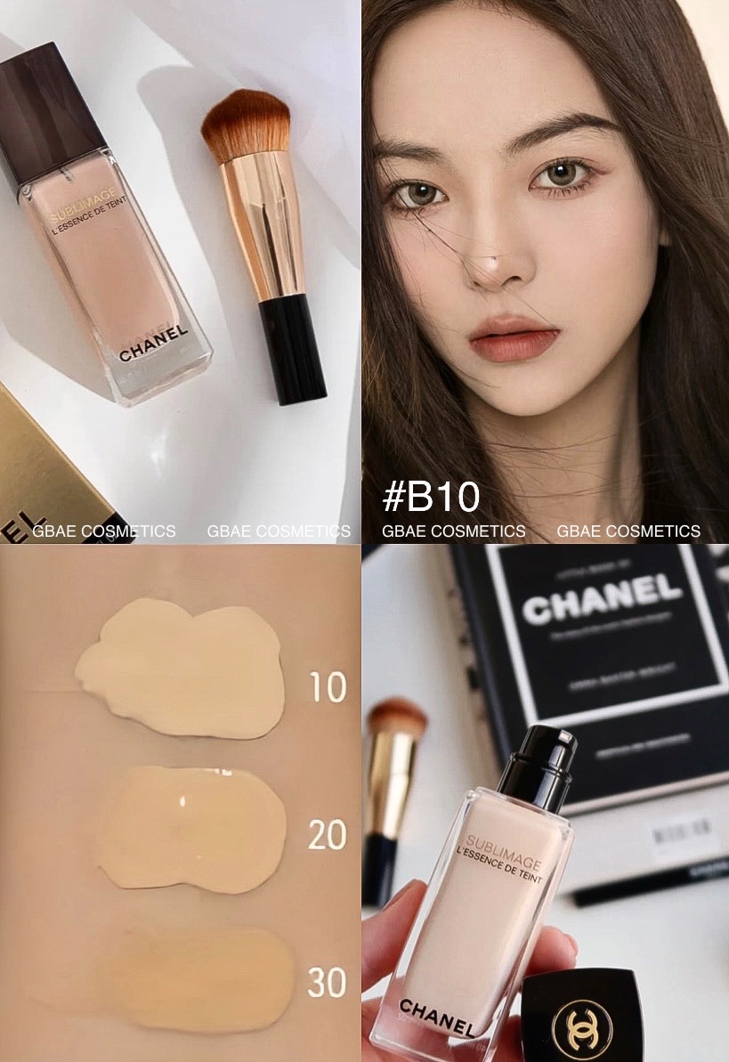Kem nền Chanel Sublimage kèm chổi