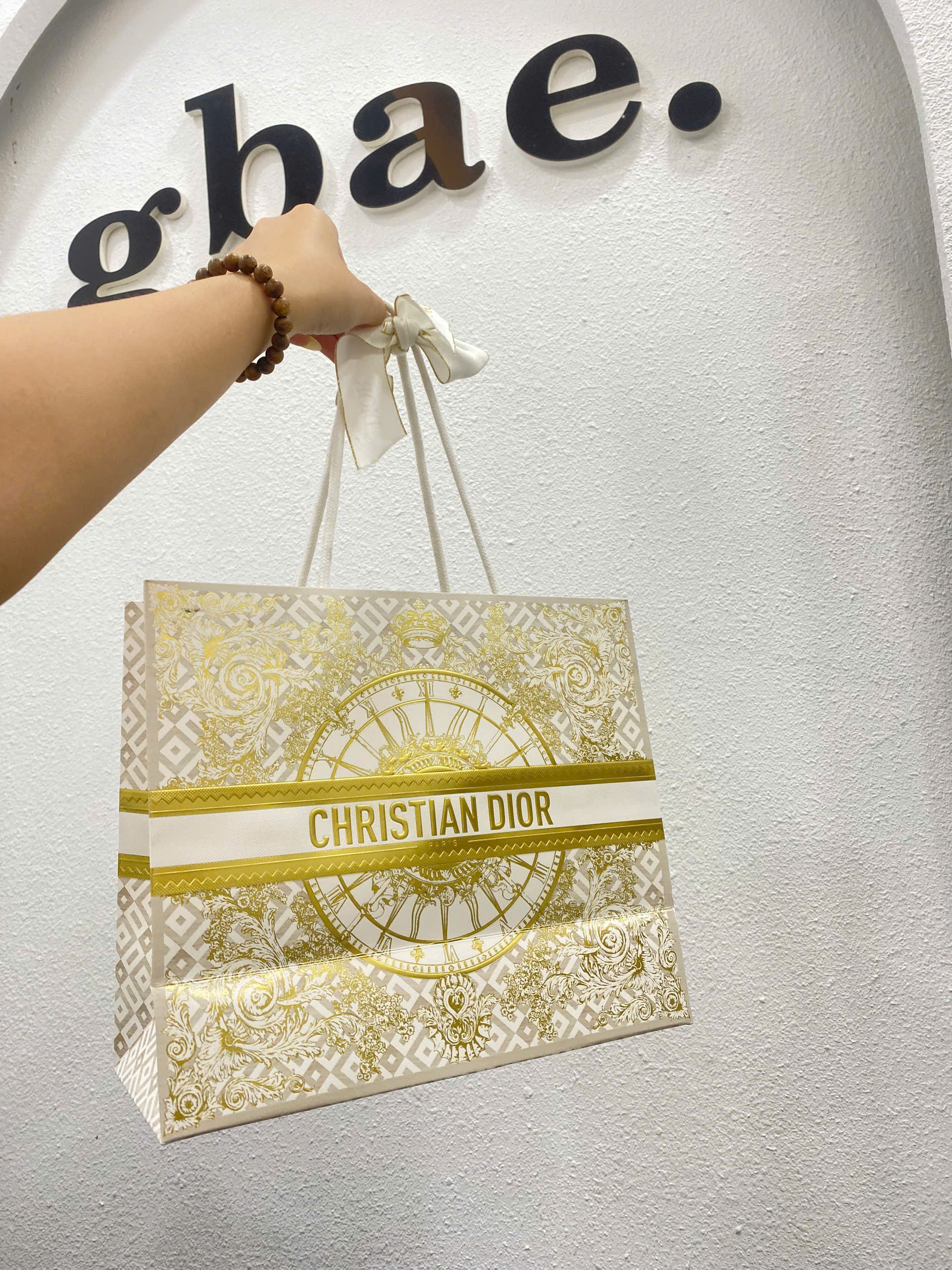 Túi, hộp, ruy băng DIOR chính hãng