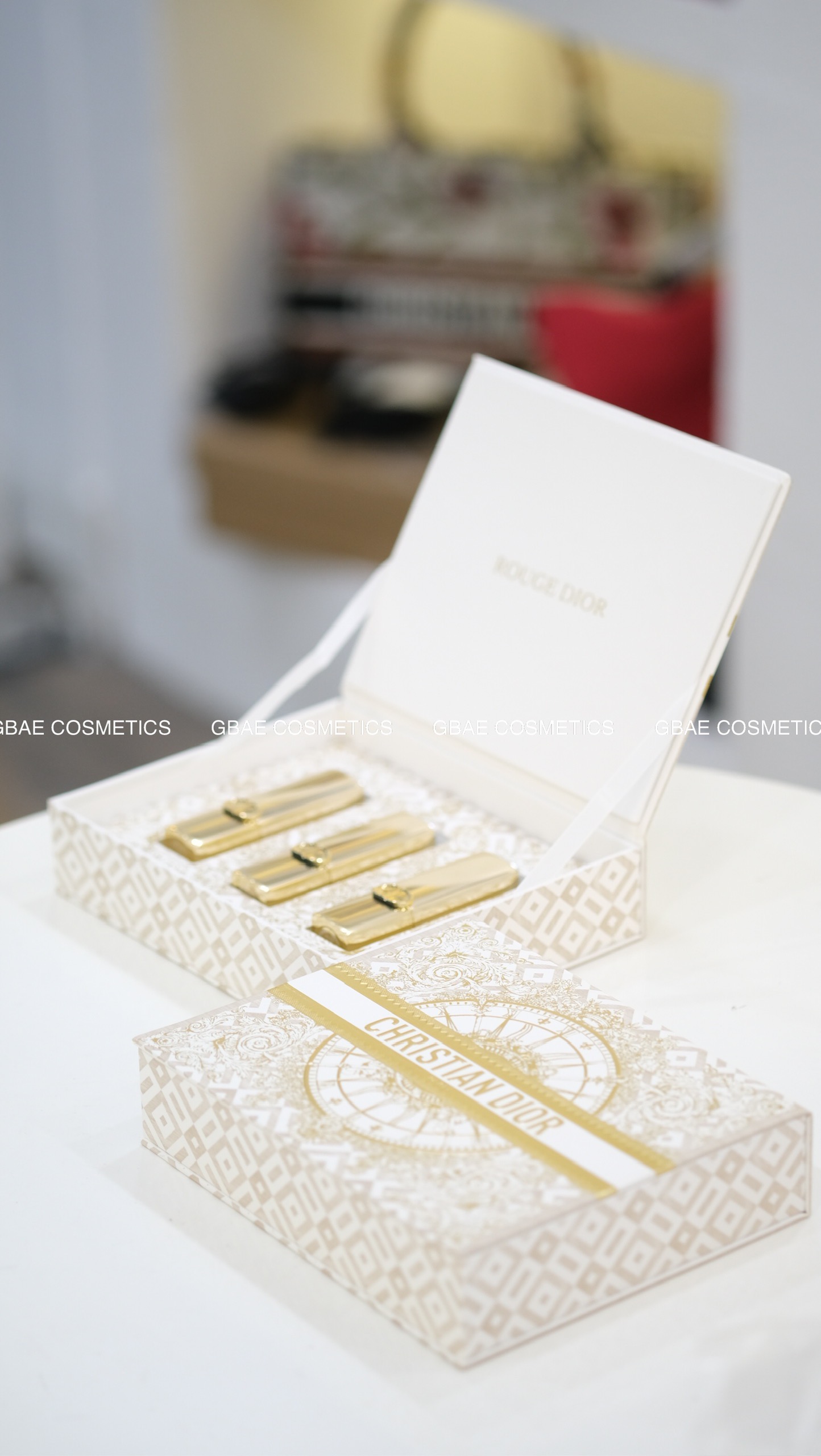 Hộp/Case Đựng Son DIOR Lunar New Year 2025 (vừa Dior Rouge, Dior Glow, Dior Kem Laquer Fullsize)