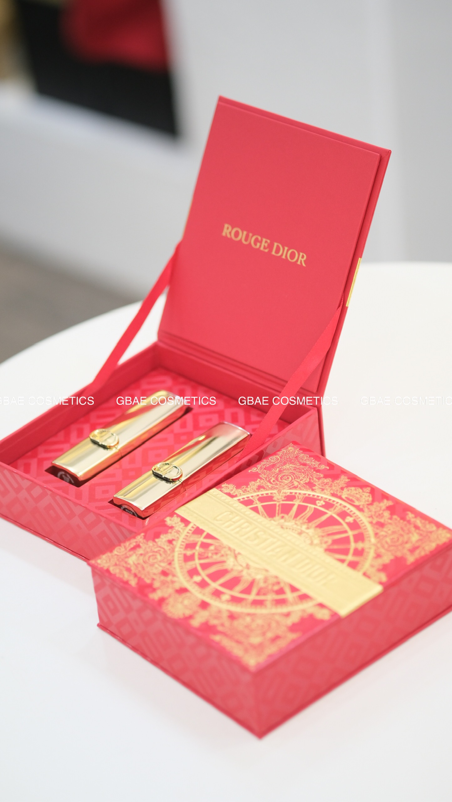 Hộp/Case Đựng Son DIOR Lunar New Year 2025 (vừa Dior Rouge, Dior Glow, Dior Kem Laquer Fullsize)