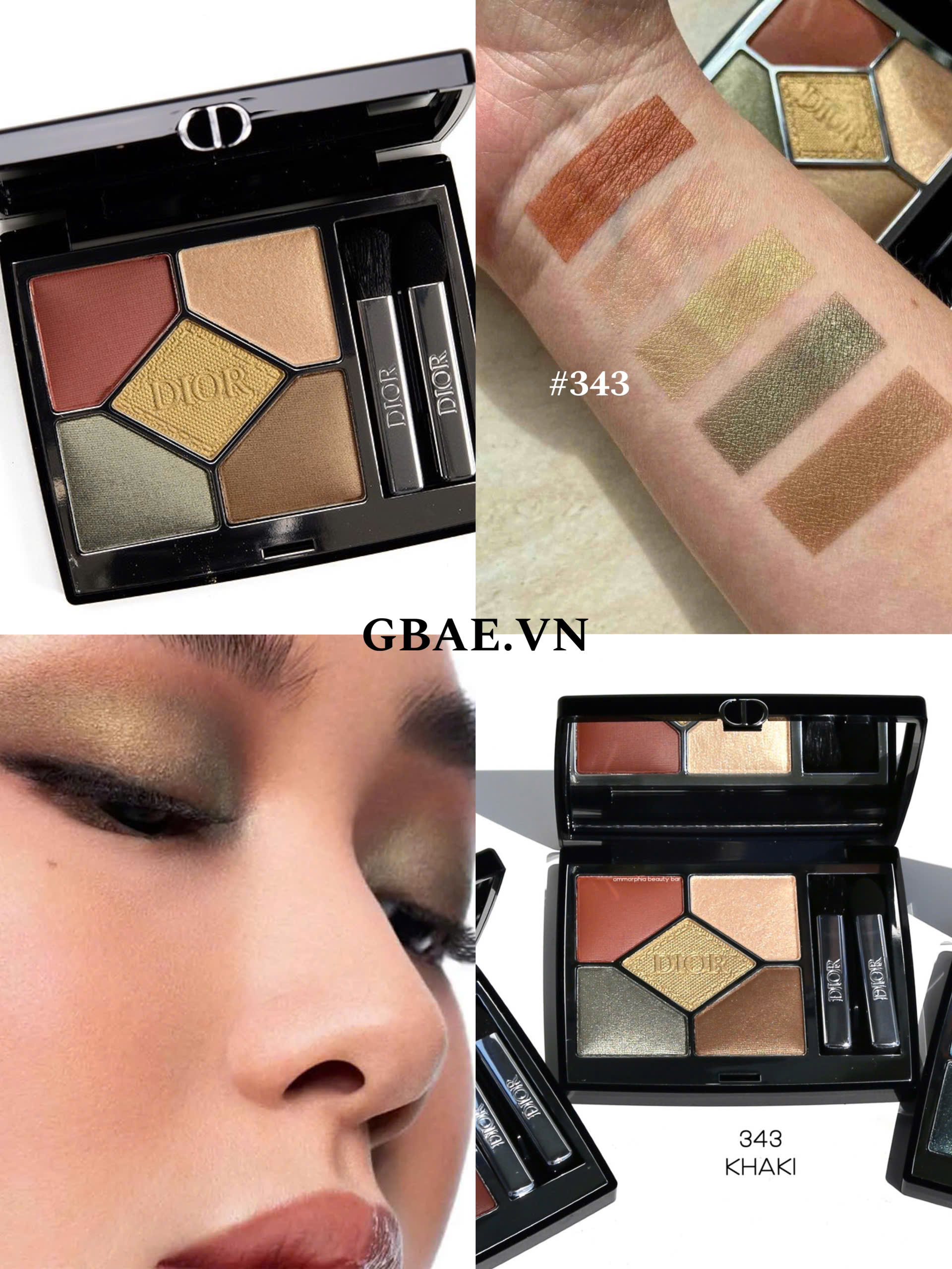 Bảng phấn mắt Dior - 5 Couleurs Couture