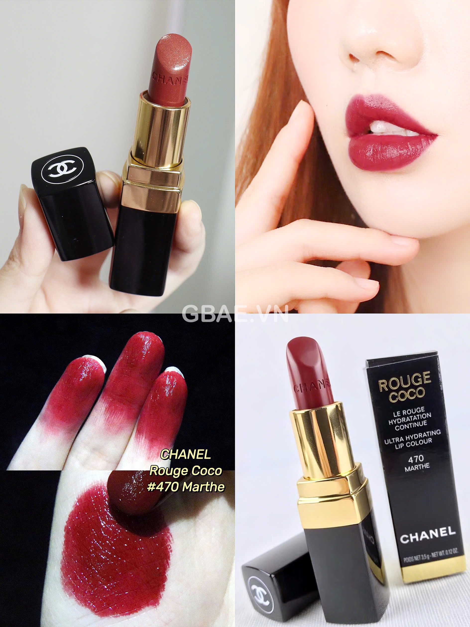 Son Chanel Rouge Coco Le Rouge Hydratation Continue (Vỏ Đen)