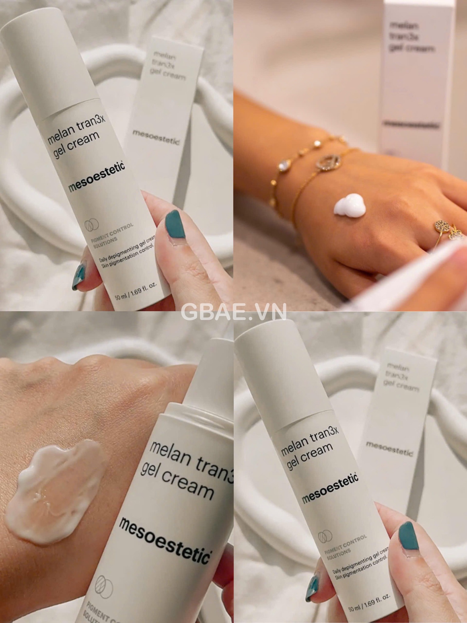 Kem dưỡng Melan Tran3x Gel Cream