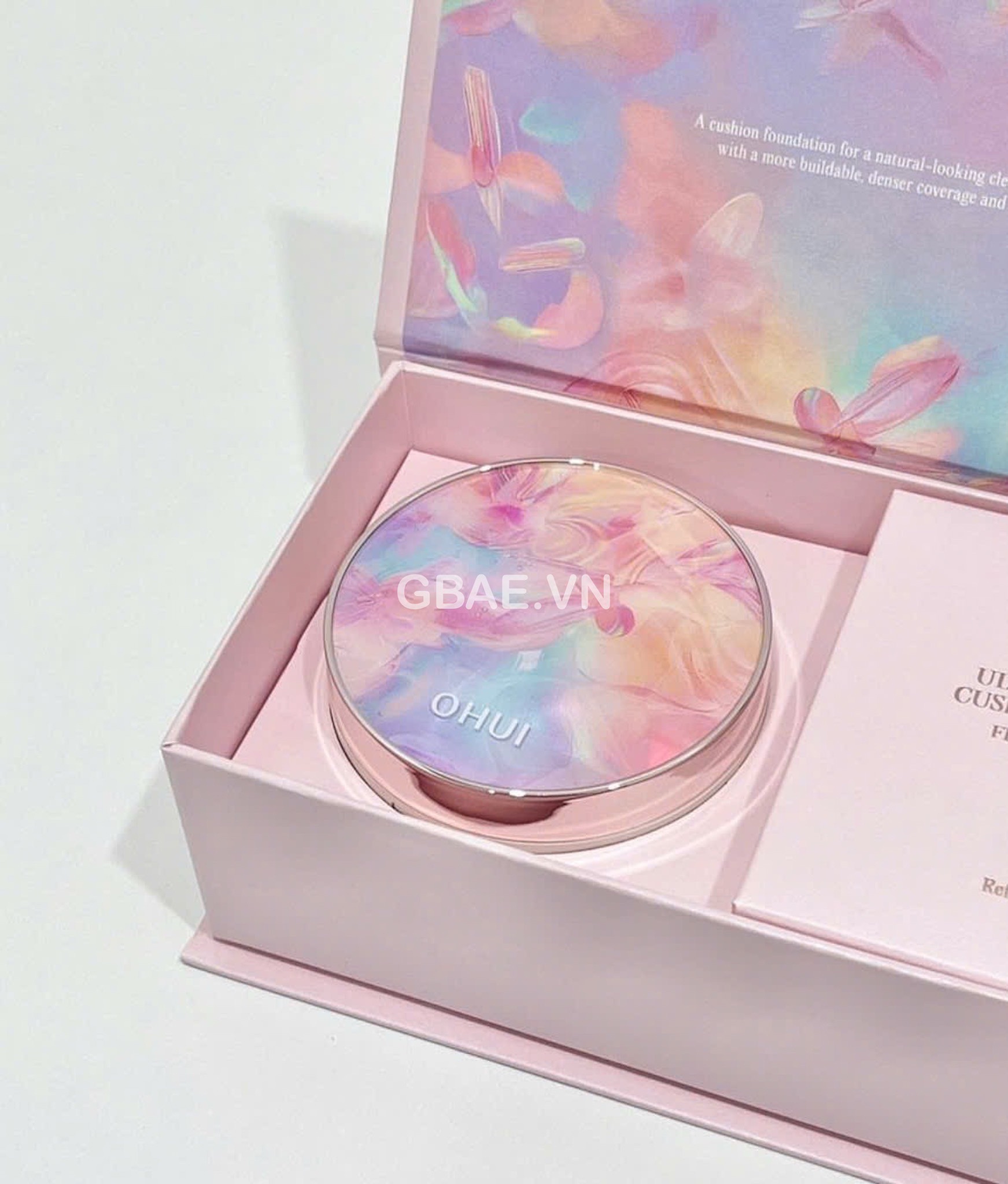 Set Cushion OHUI Phiên Bản limited hoa ( 1 case + 2 lõi )