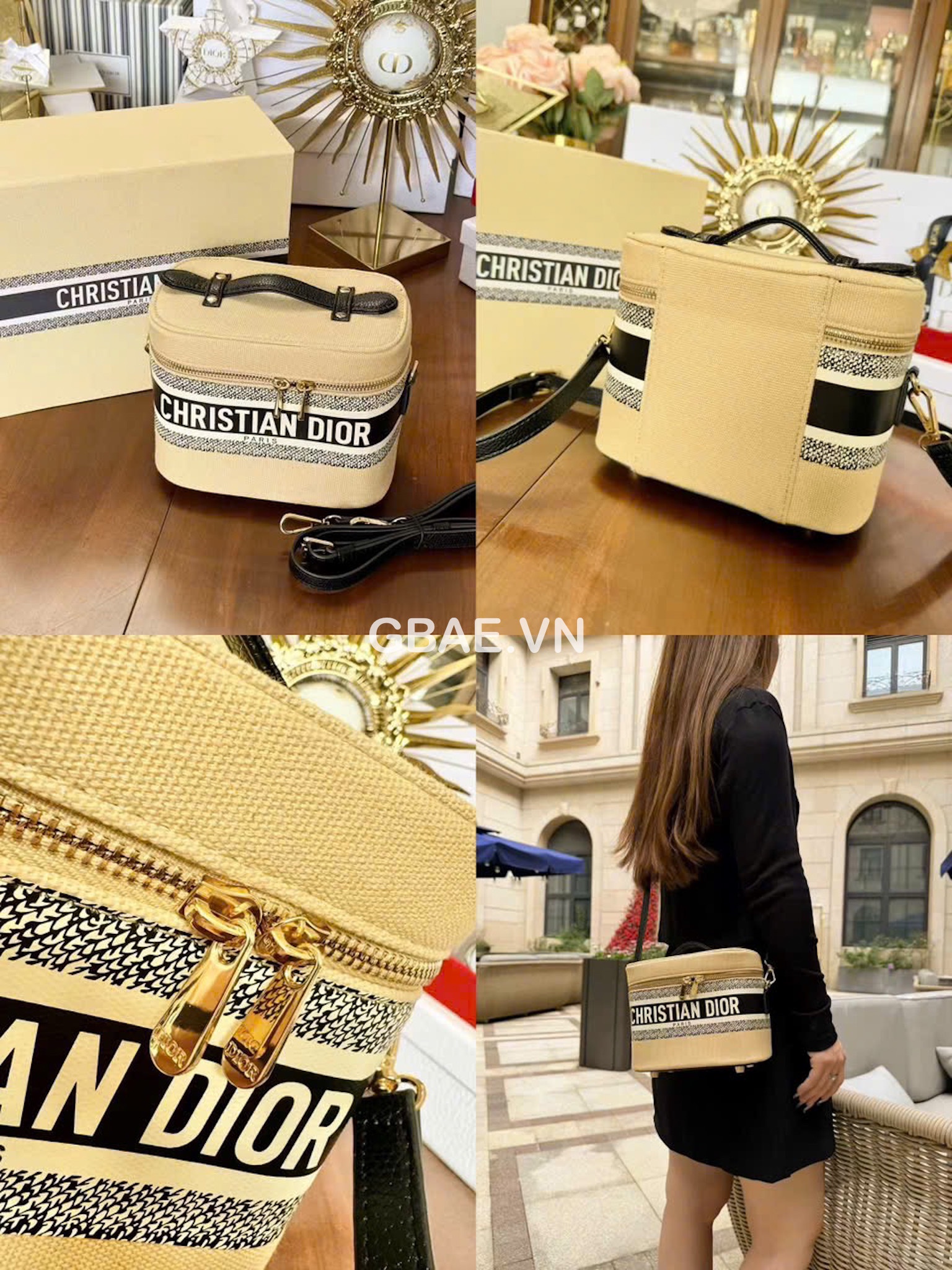 Túi Cốp DIOR Vanity Custom new 2025