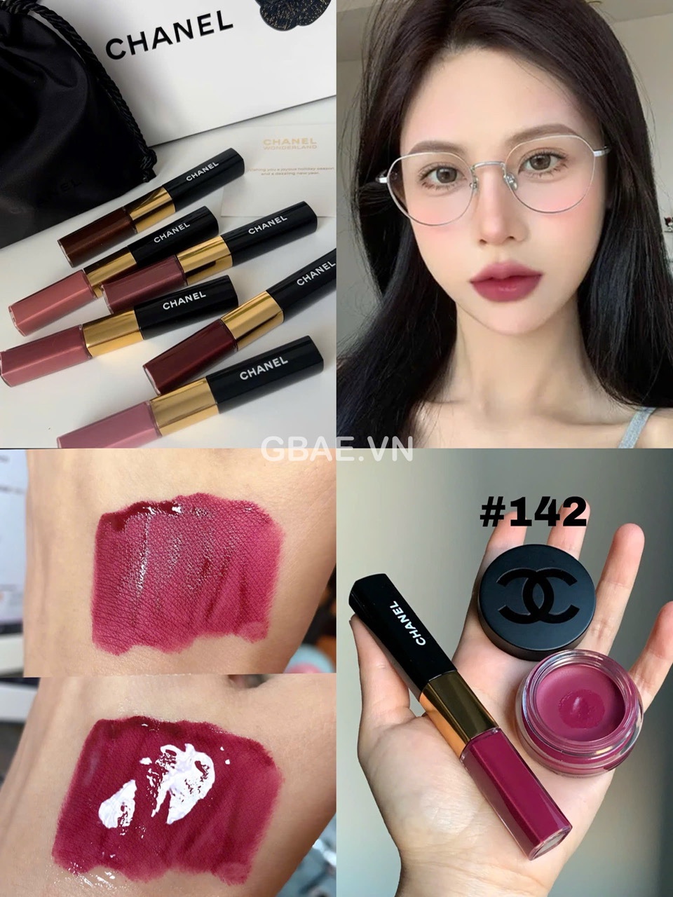 Son CHANEL 2 đầu Le Rouge Duo Ultra Tenue