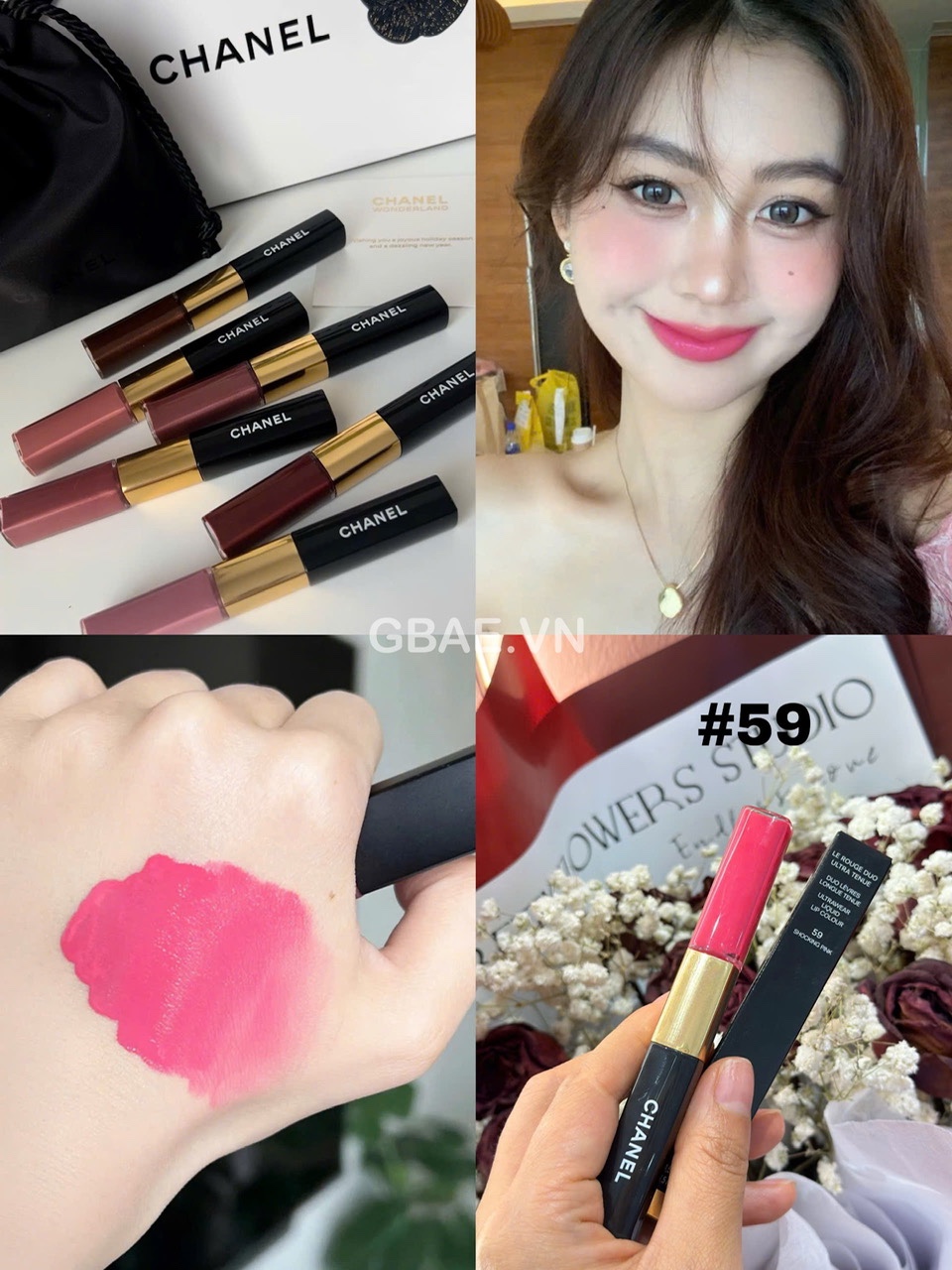 Son CHANEL 2 đầu Le Rouge Duo Ultra Tenue
