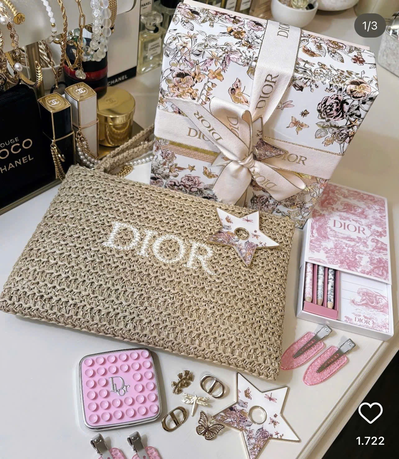 Túi cói DIOR