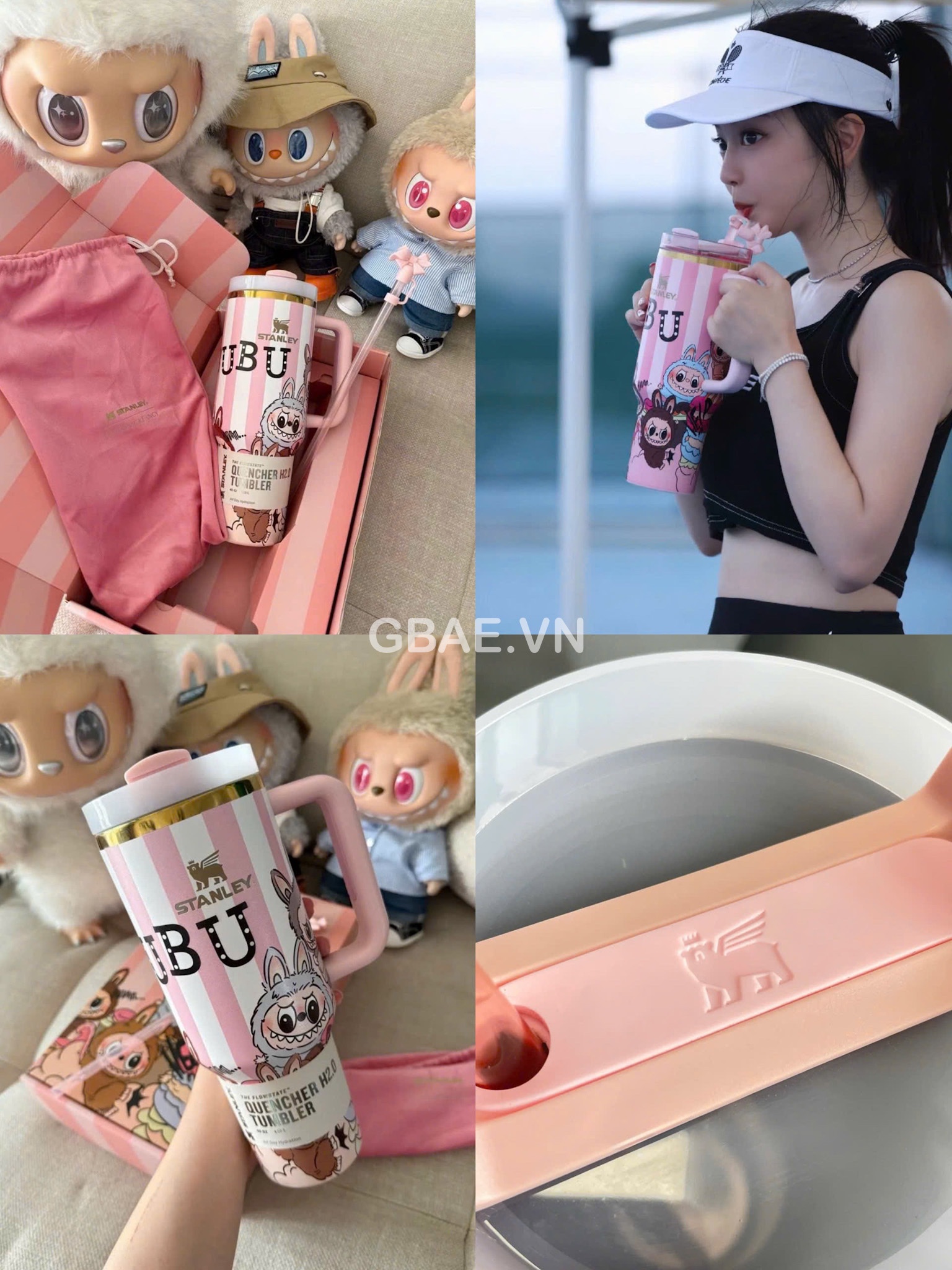 Bình nước Stanley x Labubu