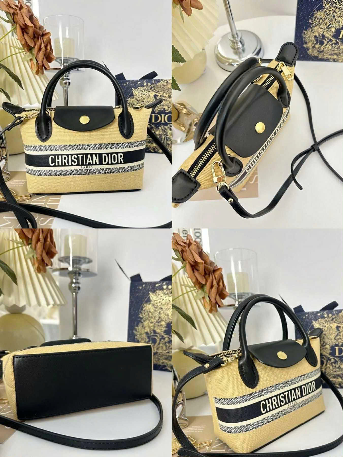 Túi Custom DIOR - Stye Longchamp (20x13.5x7cm)