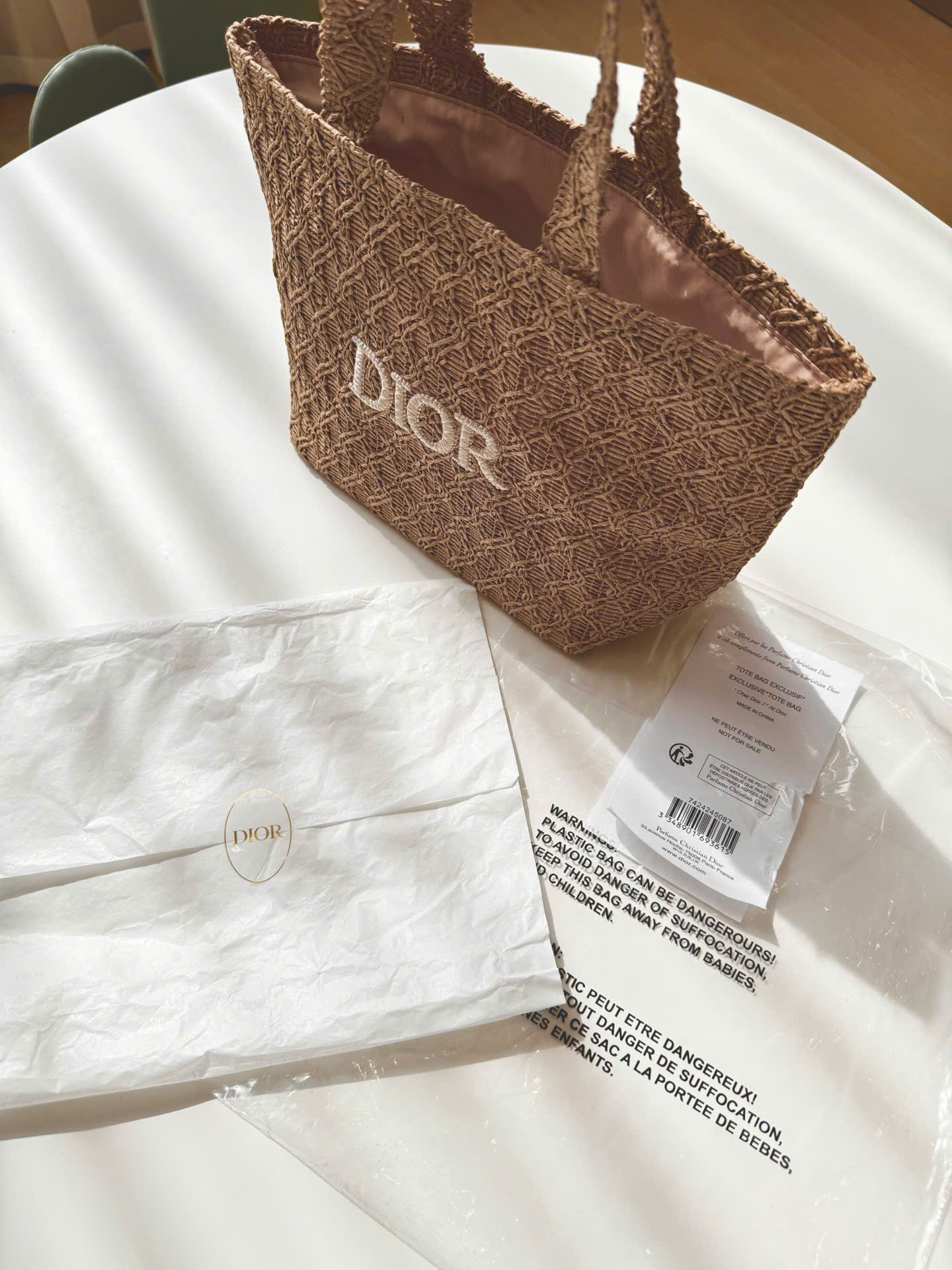 Túi cói DIOR