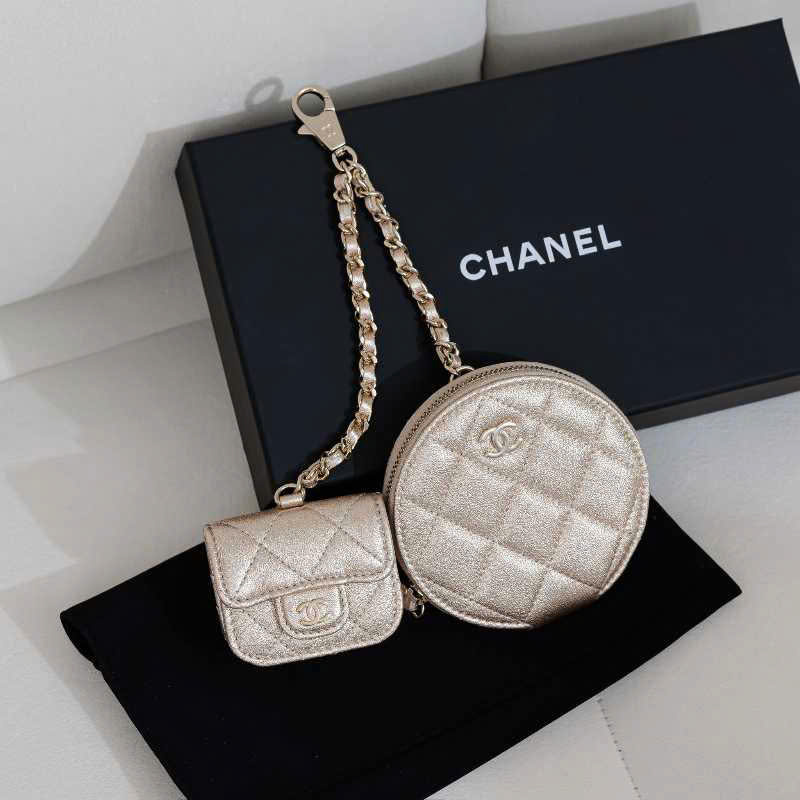 Túi tròn Chanel kèm ví Pouch 2 in 1 - fullbox