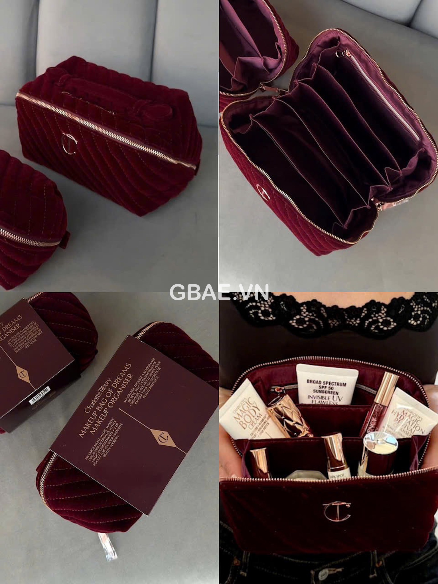 Túi đựng mỹ phẩm Charlotte Tilbury