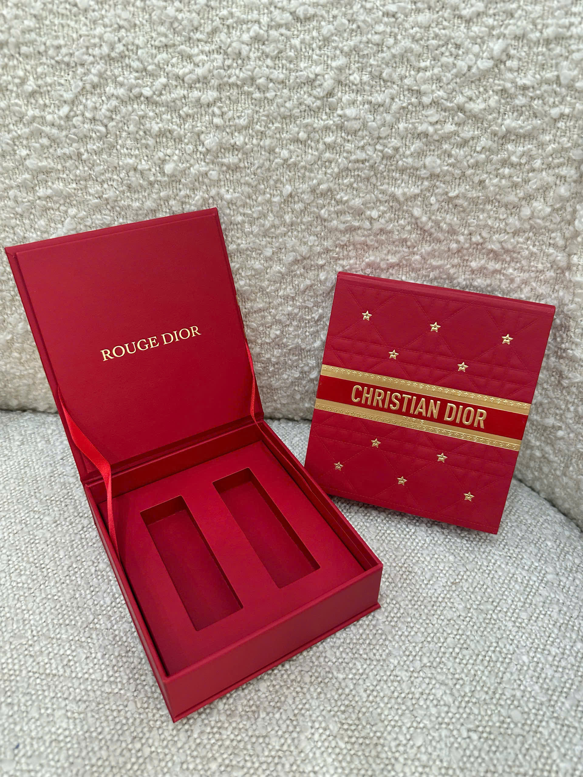 Hộp/Case Đựng Son DIOR Lunar New Year 2025 (vừa Dior Rouge, Dior Glow, Dior Kem Laquer Fullsize)