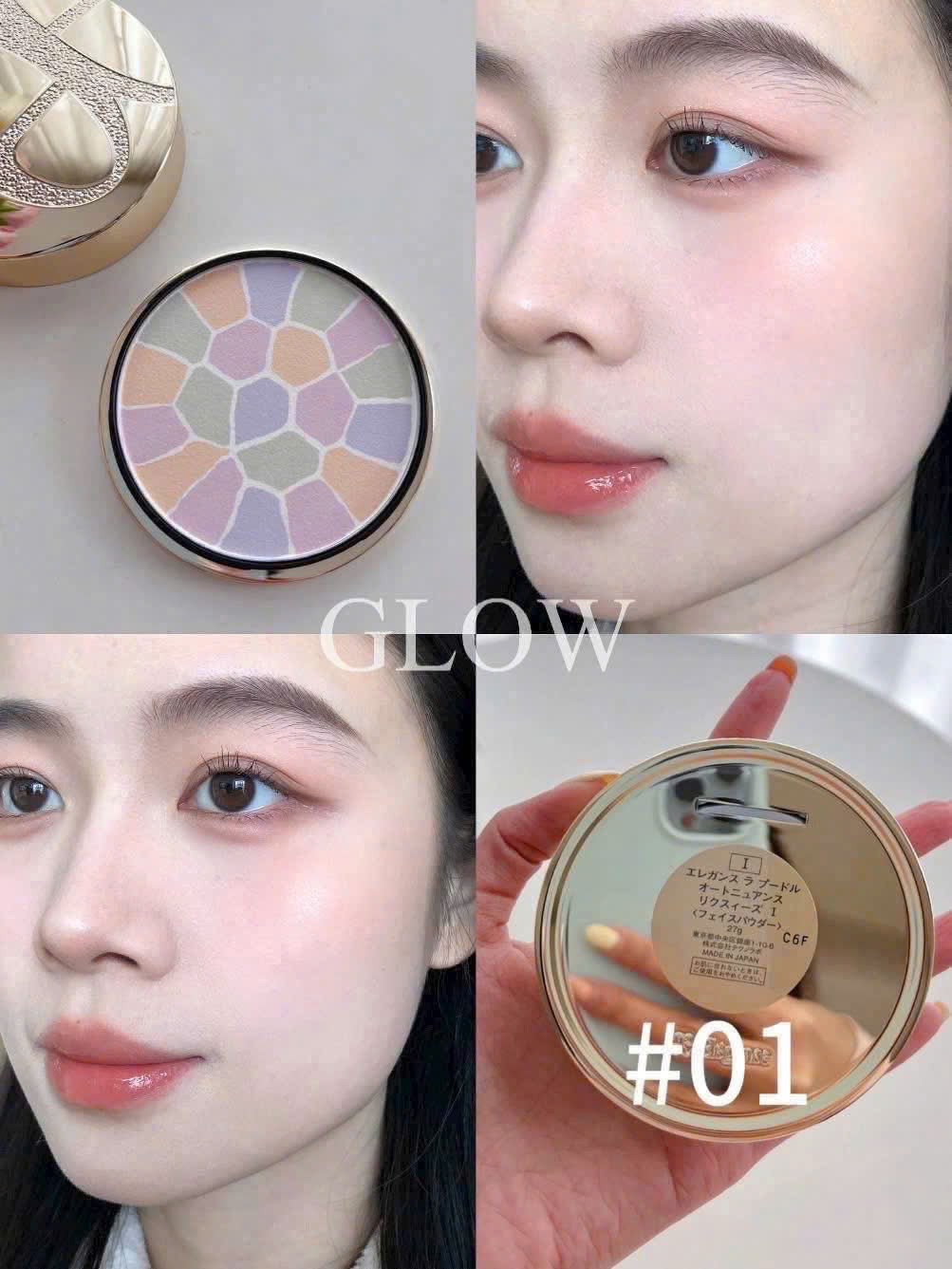 Phấn Phủ Albion La Poudre Haute Nuance ELEGANCE Tone 01